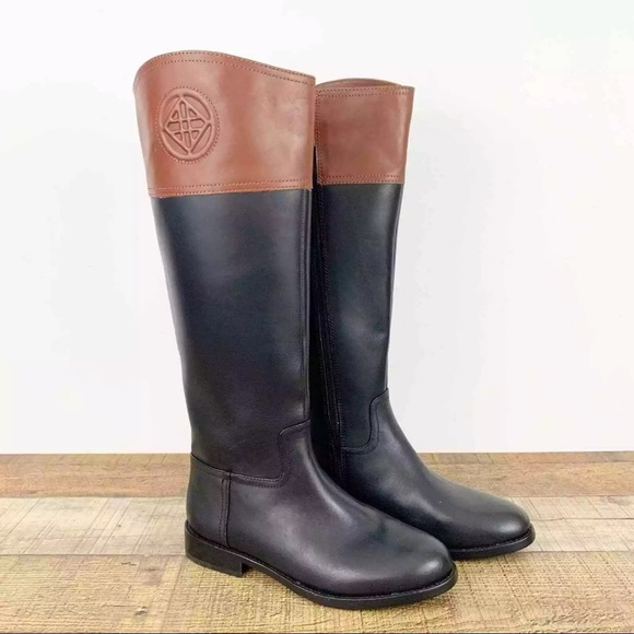 Antonio Melani Tall Genuine Leather Riding Boots - Picture 6 of 13